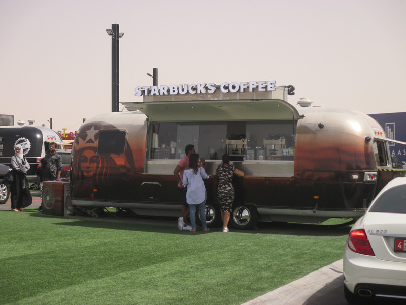 Starbucks truck