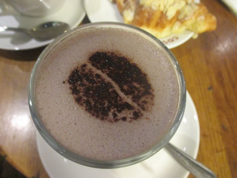 Costa Coffee design - chocolate