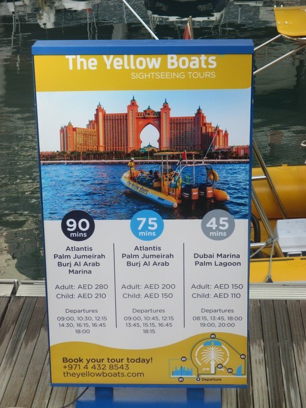 Yellow Boat tours