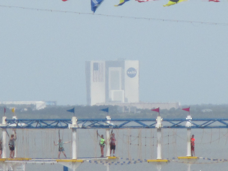 Kennedy Space Centre nearby