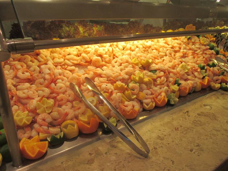 Seafood in buffet