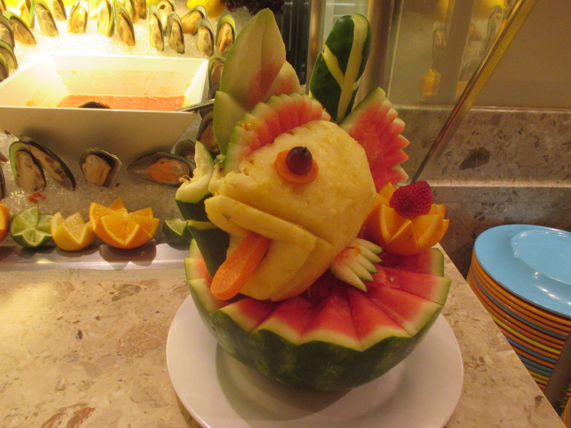 Fruit carving