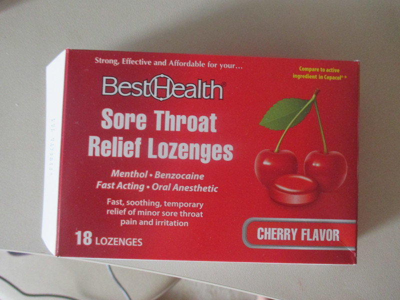 Throat lozenges