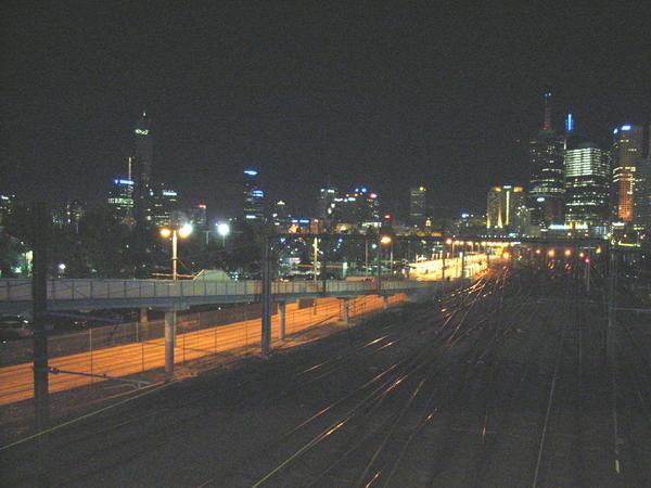 Melbourne from the bridge
