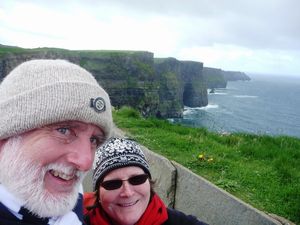 Us at Cliffs of Moher