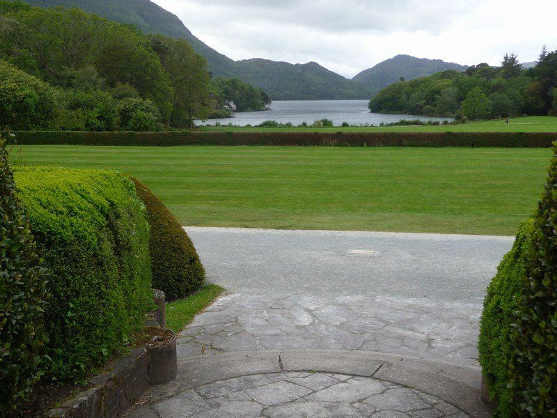 From the front of Muckross House