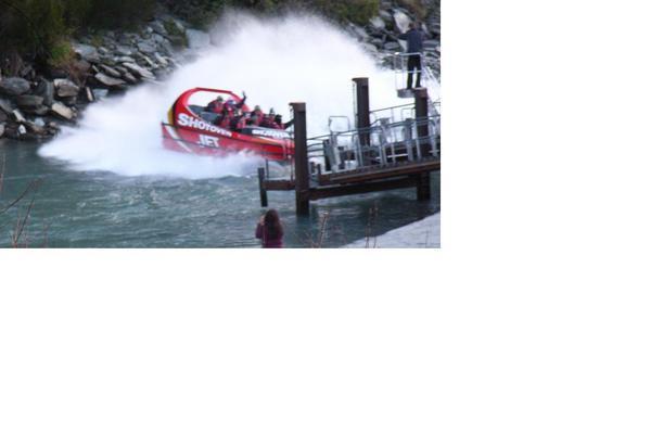 Jetboat in action