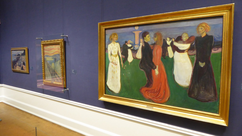 Munch (The Scream, centre)