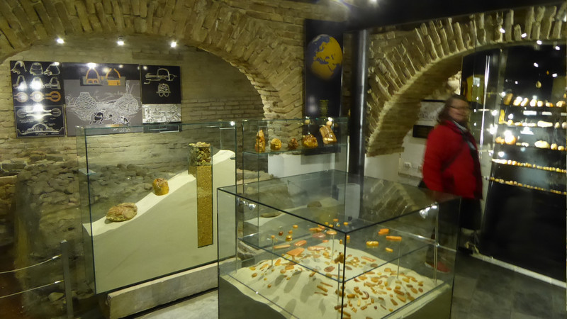 Amber museum (and archaeological dig)