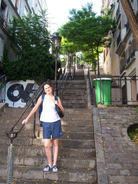 Steps in  Montmartre 