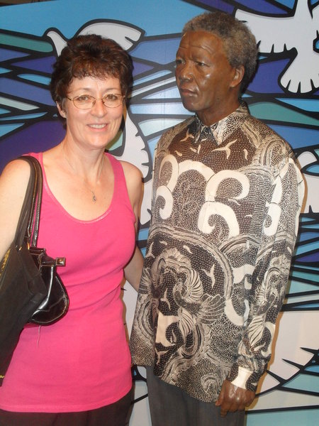 Donna & Nelson Mandela