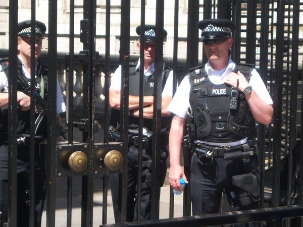 Guarding Downing Street