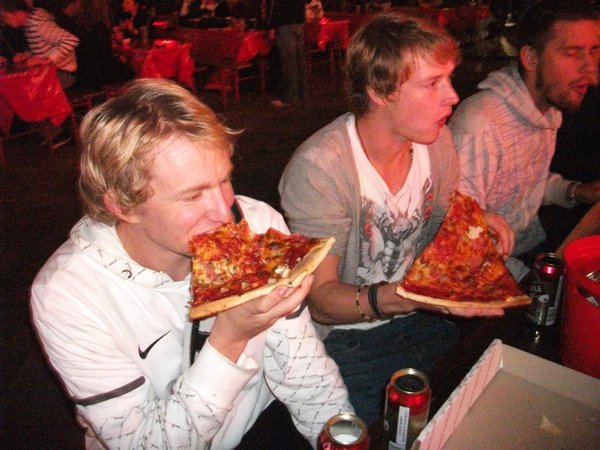 Dan and Pizza