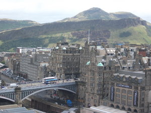 View from scot monument