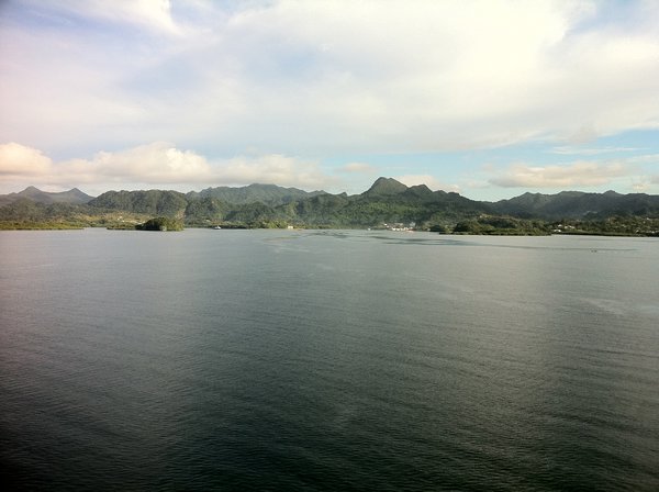 Coming into Suva, Fiji