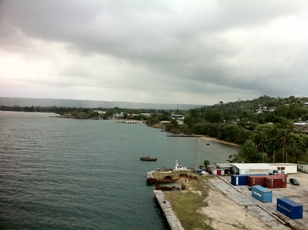 Luganville and dock