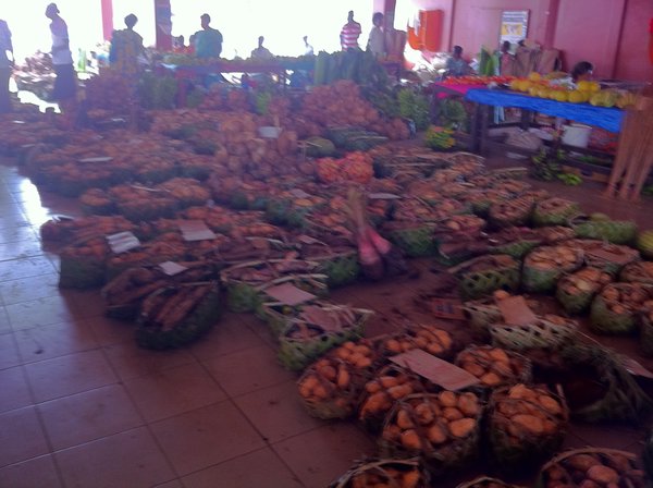 Vegetables and Fruits for sale
