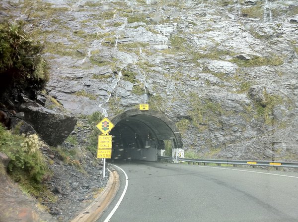 Tunnel to Milford Sound