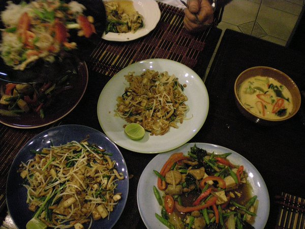 Some of the food we cooked