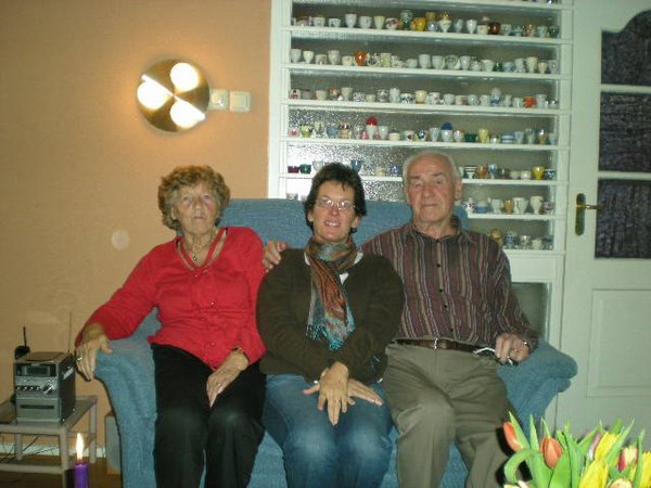 Host parents and Dianne