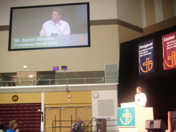 At the Uniting General Council of the World Communion of Reformed Churches