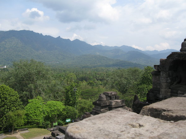 View from temple