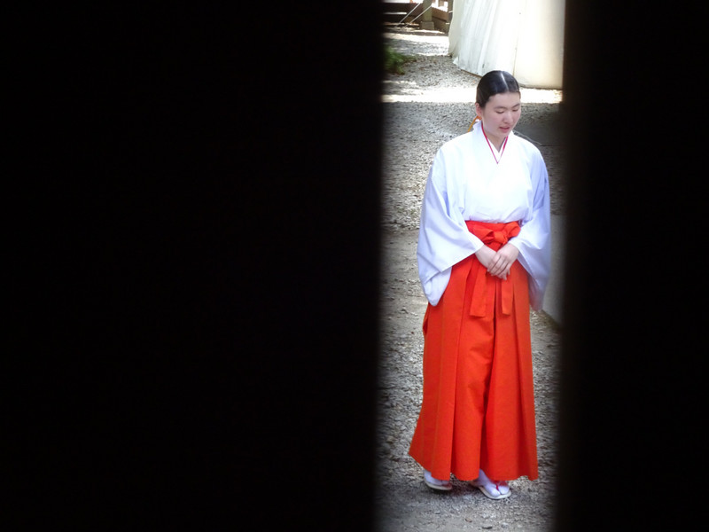 Shinto Priestess