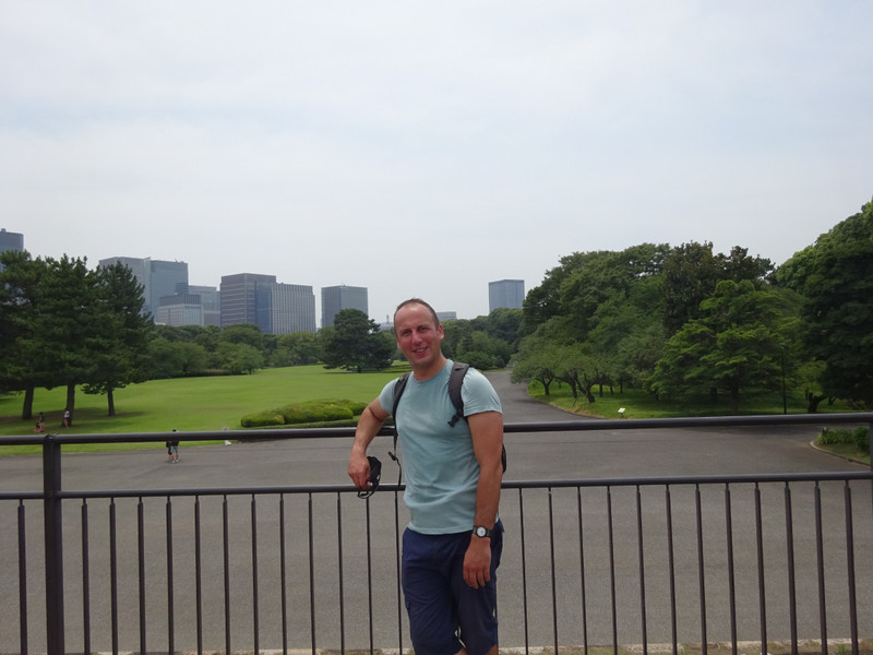 Me, Imperial Palace East Garden