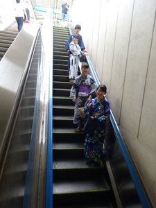 Nishi-Nippori Metro Station, Tokyo