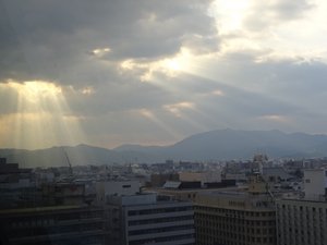 View from Kyoto Station