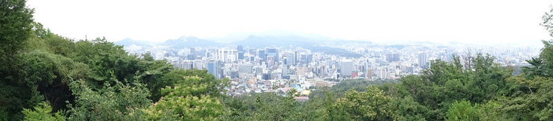 View from N Seoul Tower