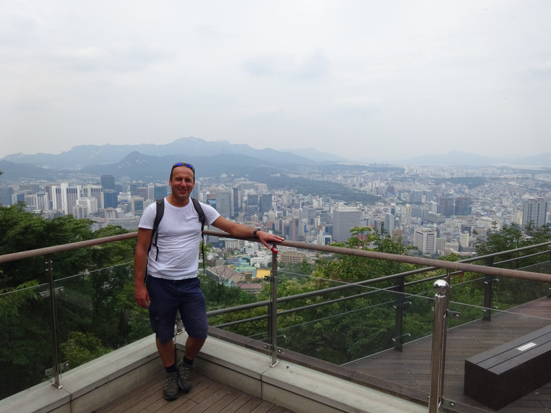 View from N Seoul Tower, Seoul