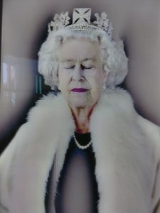 Holographic Portrait of the Queen