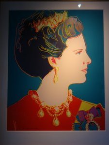 Andy Warhol's Portrait of Queen Margrethe II