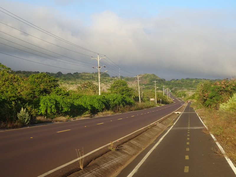 Road to Puerto Baquerizo Moreno