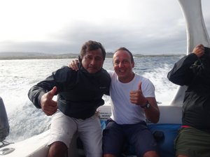 Me and Javier, Our Guide