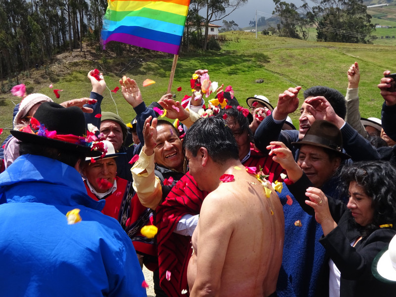 The New Andean Indigenous Community President