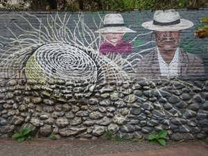 Panama Hat Street Art