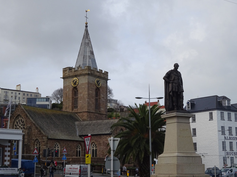 Prince Albert Statue and Town Church