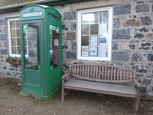 Green Telephone Box