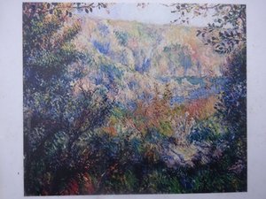 Renoir's "Moulin Huet Bay through the Trees"