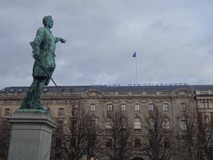 King Karl XII Statue
