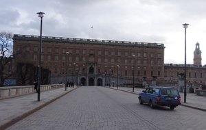Kungliga Slottet, Royal Palace, and a Classic Volvo!