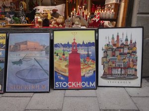 Stockholm Vintage Tourism Posters