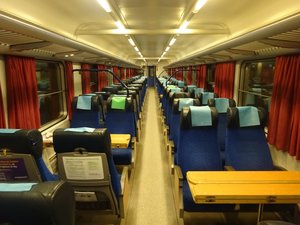 Train from Uppsala to Stockholm