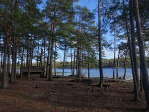 Tältplats Tryesta Camping Ground, Årsjön Lake