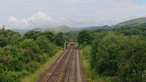 Transpennine Train Line from Sheffield to Manchester