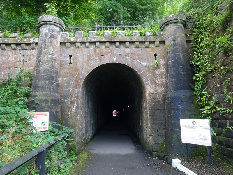 Horse-Drawn Rail Carriage Tunnel