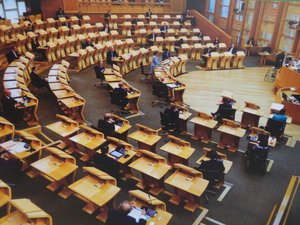 Scottish Parliament in Session