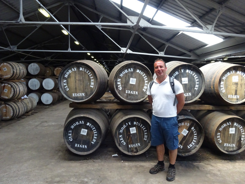 Me, Glen Moray Distillery